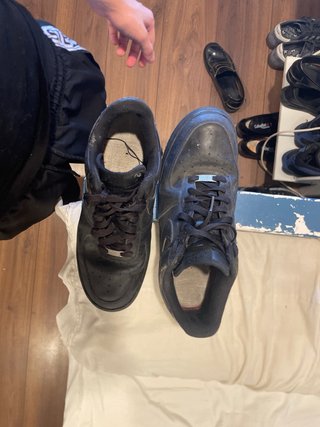 Nike Air Force 1 Low Negras Talla 42