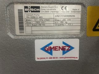 BOMBA DE VACIO BUSCH 300M3 TRIFASICA