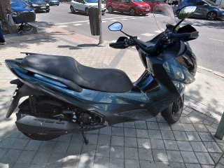 Zontes 350E Maxi Scooter Verde
