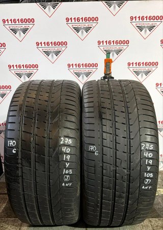 -275 40 19 Y PIRELLI RUEDA AL 90% VIDA UTIL