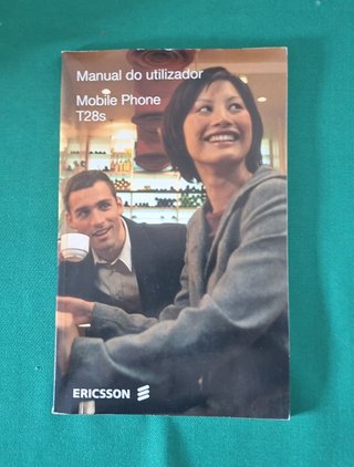 Manual instruções vintage, Telemóvel Ericsson T28s