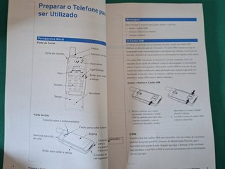 Manual instruções vintage, Telemóvel Ericsson T28s