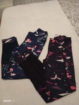 2 Mallas Deportivas Domyos Talla S.  6€ xlas dos