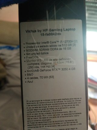 HP Victus i7 - Formatear