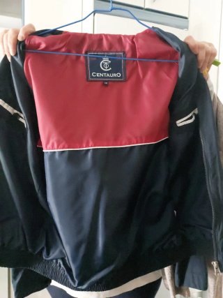 Cazadora Ligera Centauro Negra Talla XS 18 niño