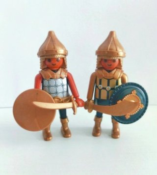 Guerreros árabes de playmobil