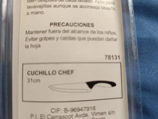 Set 5 Cuchillos Cerámica Savarona