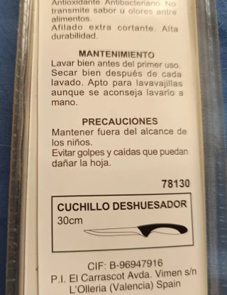 Set 5 Cuchillos Cerámica Savarona