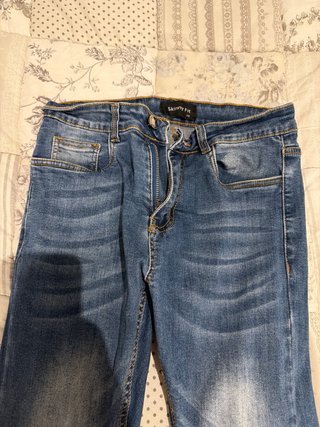 Pantalón tejano hombre azul