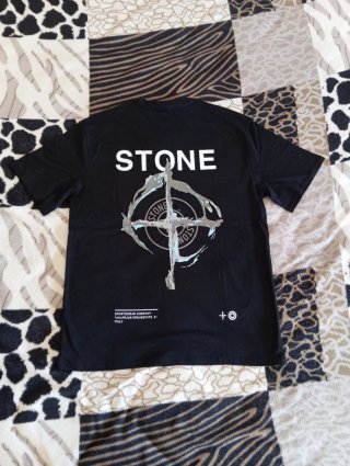 Camiseta Stone Island Negra Talla L