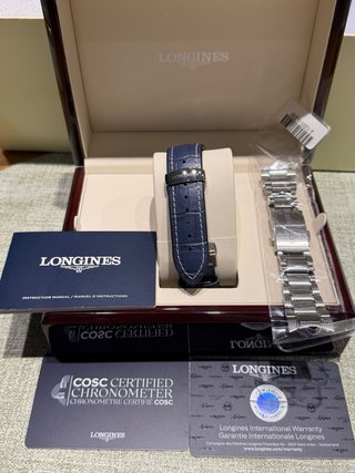 Longines Spirit Zulu Time - Azul 42 mm L38124932