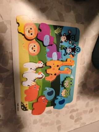 Puzles Infantiles Animales y Vehículos