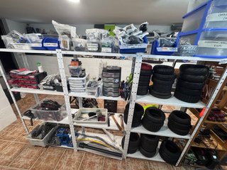 Material para patinetes varios