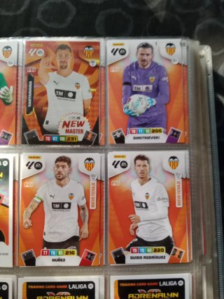 Pack cromos Valencia.C.F. Adrenalyn XL Liga 2026.