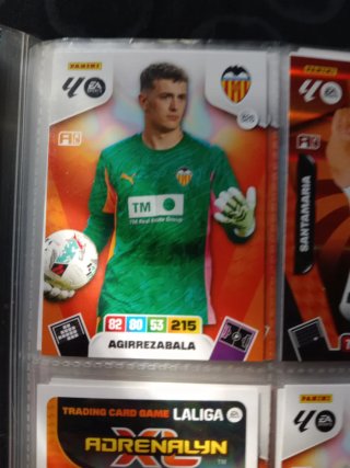 Pack cromos Valencia.C.F. Adrenalyn XL Liga 2026.