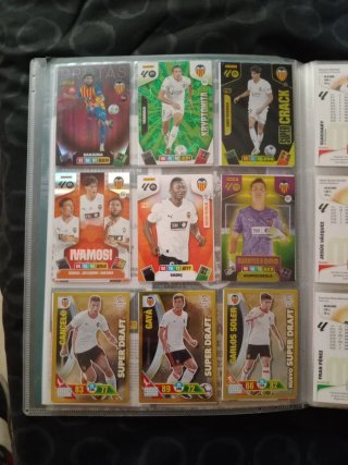 Pack cromos Valencia.C.F. Adrenalyn XL Liga 2026.