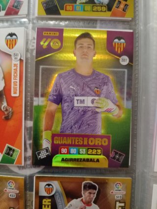 Pack cromos Valencia.C.F. Adrenalyn XL Liga 2026.
