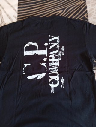 Camiseta CP Company Negra Talla L