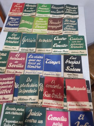 34 NOVELAS DE TEATRO EDITORIAL ESCELIER