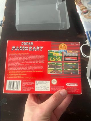 Super Mario Kart SNES PAL - Completo