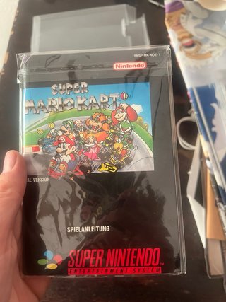 Super Mario Kart SNES PAL - Completo