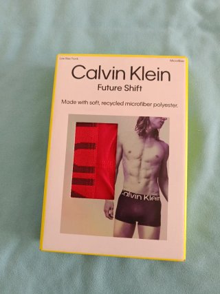 Calvin Klein Boxer Microfibra Talla S Roja