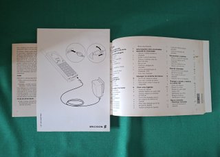 Manual instruções vintage Telemóvel Ericsson GA628