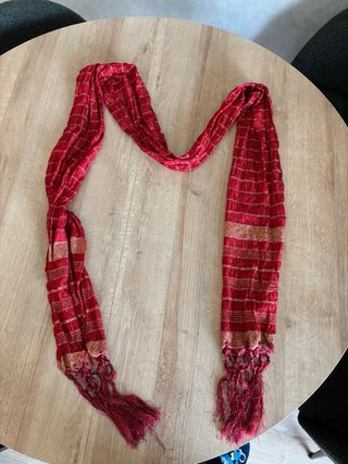 Traje Hindú Hombre Azul y Rojo