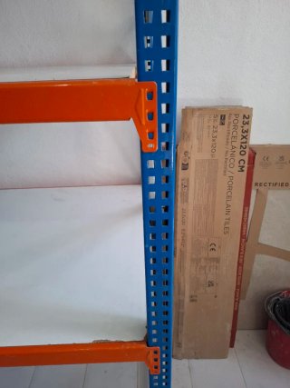 Estantería de almacenamiento industrial