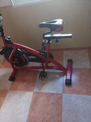 Bicicleta Spinning Roja