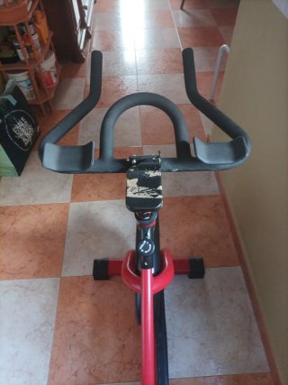 Bicicleta Spinning Roja