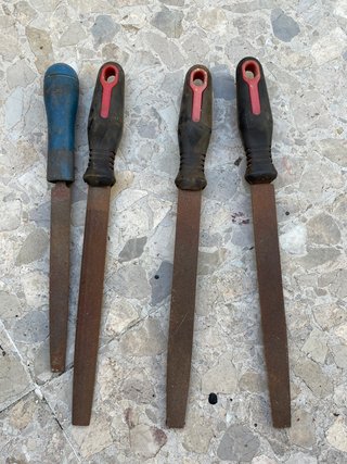 Limas de hierro (4 unidades)