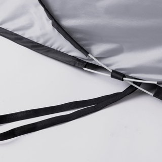Tienda de campaña pop-up gris