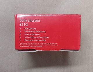Scatola originale Sony Ericsson Z310i