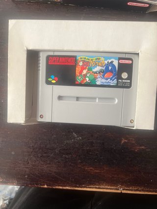 Super Mario World 2 Yoshi's Island SNES PAL