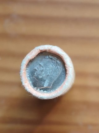 Cartucho 40 monedas 10 pesetas