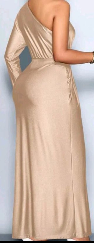 Abito da sposa lungo con accessori e zoccoli taglia 37