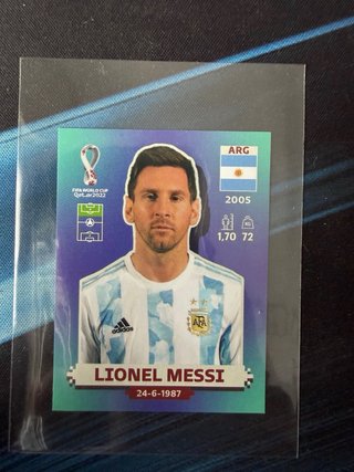 Cromos Mundial 2022: Messi y Almoez Ali