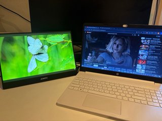 Pantalla Portátil ANMITE Táctil