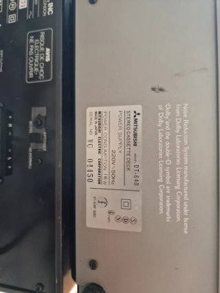 Pletina Casete Mitsubishi DT 640