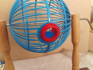 Bingo/Lotería Antiguo Madera