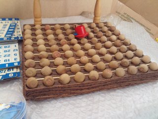 Bingo/Lotería Antiguo Madera