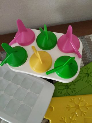 Set stampi ghiaccioli e ghiaccio