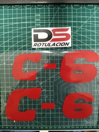 Pegatinas Derbi C6