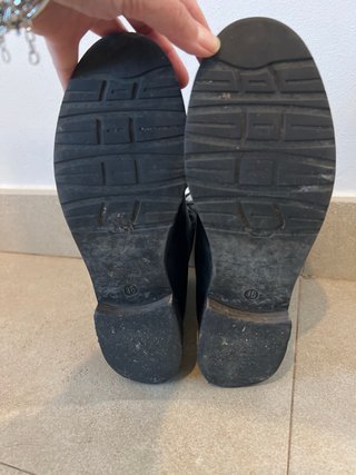 Botines de cuero negro artesanales made in Italy