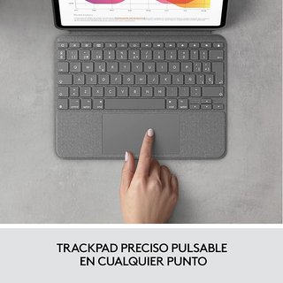 Logitech Combo Touch Custodia con Tastiera per iPad