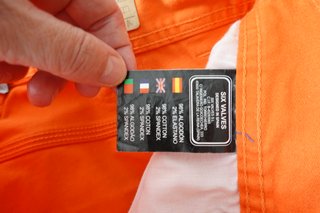 Pantalón slim naranja hombre Talla M