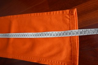 Pantalón slim naranja hombre Talla M