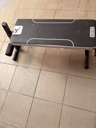 Banco de gimnasio plegable