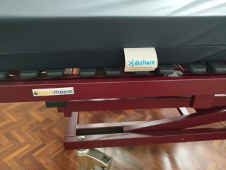 Cama ortopédica hospitalaria + colchón antiescaras